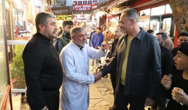 Eyyübiye Belediye Başkanı Mehmet Kuş Tarihi Çarşılarda Esnafla Buluştu!