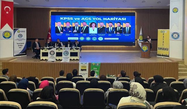Harran Üniversitesinde “KPSS ve AGS Yol Haritası” Semineri Düzenlendi