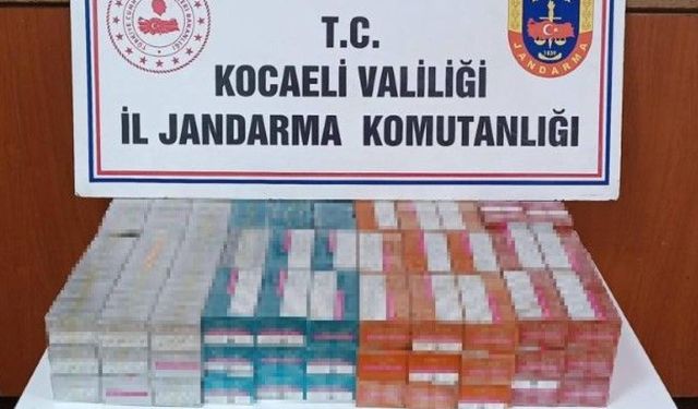 Kocaeli Jandarmasından Kaçakçılık Operasyonu!