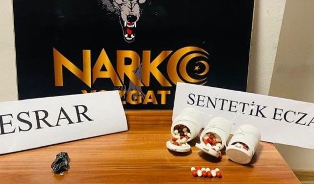 Yozgat Emniyeti Yerköy’de Uyuşturucuya Darbe Vurdu!