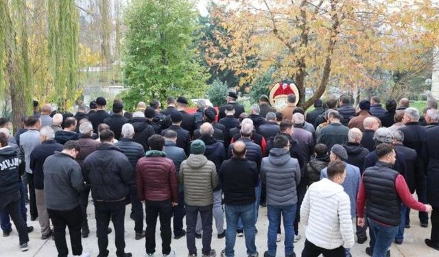 Düzce’de Kıbrıs Gazisi Muharrem Arıkan Son Yolculuğuna Uğurlandı!