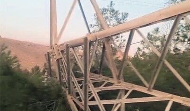 Şanlıurfa’da Elektrik Direği Hırsızlığı Enerjiyi Kesti!