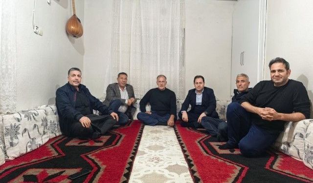 AK Parti Hilvan İlçe Başkanından Suphi Yetkin’e Ziyaret