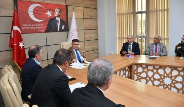 Şanlıurfa’da Haftalık Eğitim Değerlendirme Toplantısı Yapıldı!