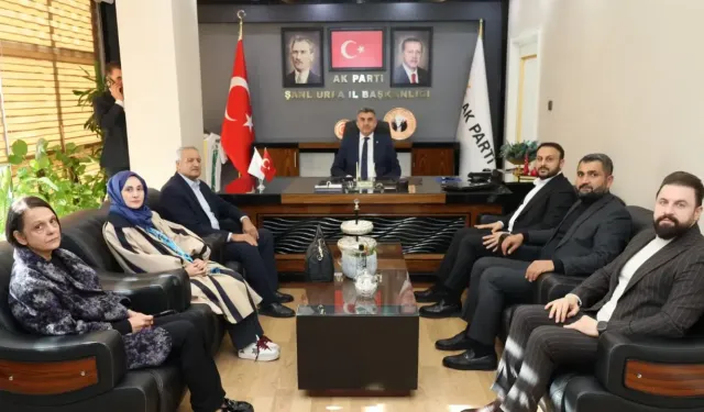 Haliliye İlçe Teşkilatı İl Başkanı Günbegi’yi Ziyaret Etti!