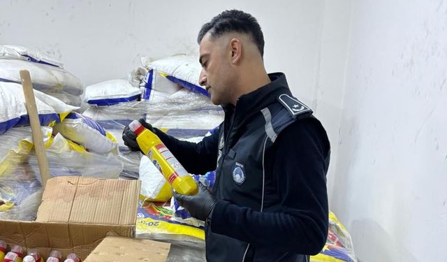 Şanlıurfa Eyyübiye’de Sahte Deterjan Operasyonu!