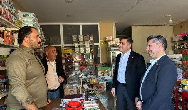 Şanlıurfa Viranşehir’de Ferhat Karadağ’dan Esnaf Ziyareti!