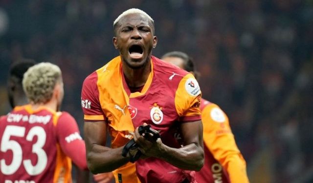 Galatasaray’ın Yıldızı Osimhen Sezondaki Gol Sayısını 11’e Çıkardı!