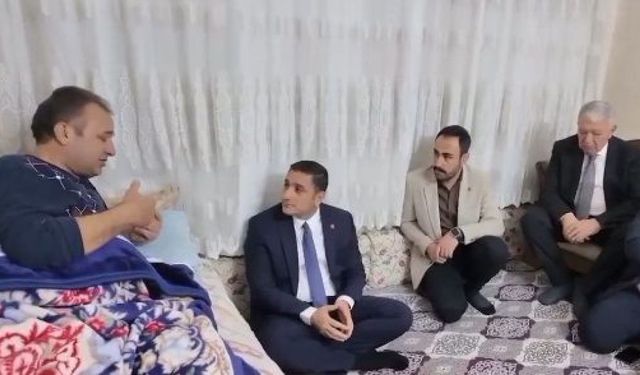 CHP Şanlıurfa İl Başkanı Karadağ’dan öğretmen ziyareti