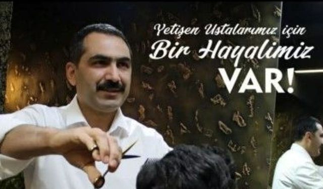 Ramazan Aktaş: “Berberler ve kuaförler camiasına hizmet için adayız”