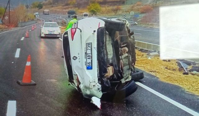 Adıyaman’da Kaygan Yol Faciası!
