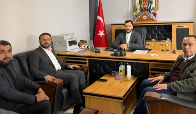 AK Parti Haliliye yönetimi esnaf ziyaretlerinde buluştu