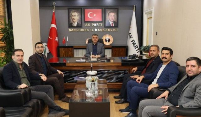 Şanlıurfa’da Kariyer Büro Sendikasından AK Parti İl Başkanına Ziyaret!