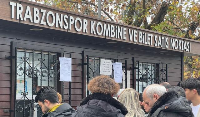 Trabzonspor–Beşiktaş Maçı Biletleri Satışa Çıktı!