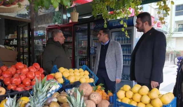 CHP’li Karadağ: “Karaköprü esnafı yanlış ekonomik politikaların kurbanı”