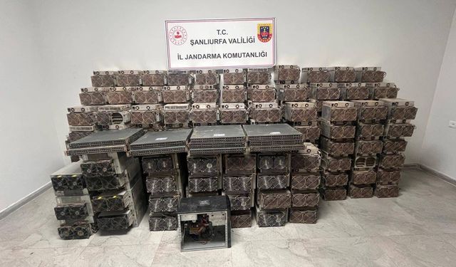 Şanlıurfa'da Kripto Madenciliği Operasyonu!
