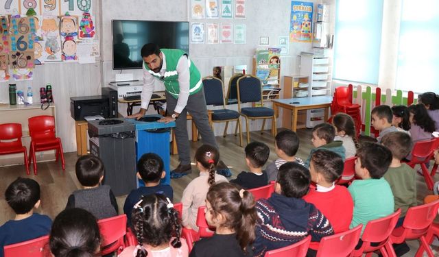 Şanlıurfa Haliliye’de Miniklere Sıfır Atık Eğitimi Verildi!