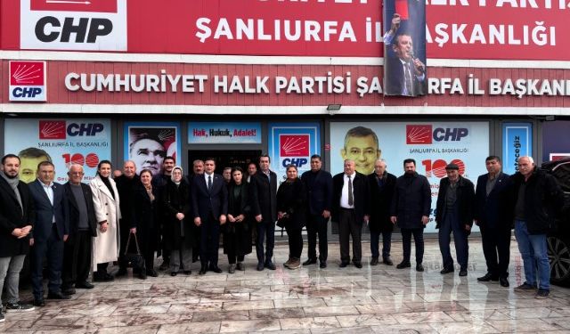 CHP Genel Başkan Yardımcısı Erhan Adem'den Şanlıurfa Ziyareti