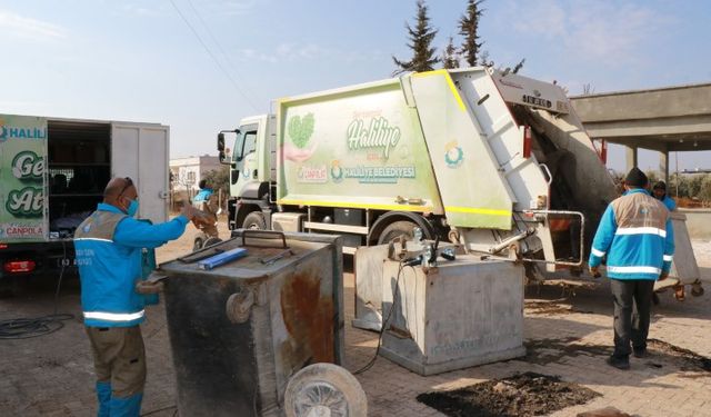 Haliliye Belediyesi’nden Gezici Atölye ile Çevre Temizliğine Katkı