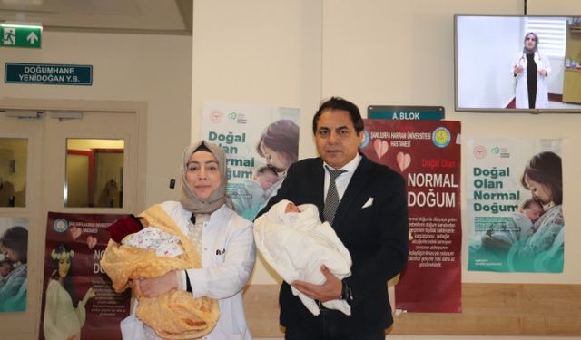 Harran Üniversitesi Hastanesi'nden Normal Doğum İçin Farkındalık Çalışması