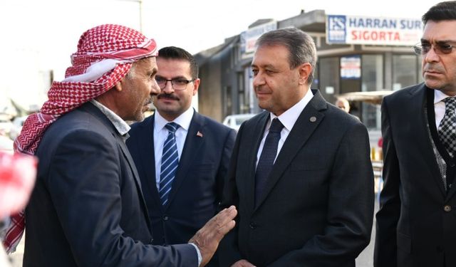 Vali Şıldak'tan Harran'a Ziyaret: Esnaf, Gazi ve Şehit Aileleriyle Buluştu.