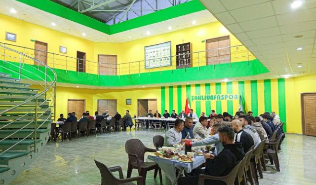 Şanlıurfaspor'da İftar Buluşması: Futbolcular ve Teknik Ekip Dayanışma İçinde
