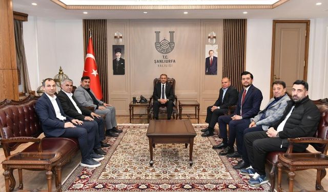 Şanlıurfaspor'dan Vali Şıldak'a Teşekkür Ziyareti: Desteğiniz Bizim İçin Çok Değerli