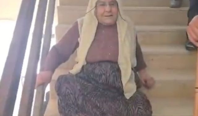 Yaşlı Kadının Tapu Müdürlüğüne Sürünerek Çıkması Tepkilere Neden Oldu