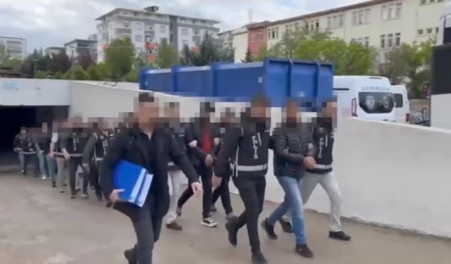 Şanlıurfa’da Suç Örgütüne Operasyon: 7 Zanlı Tutuklandı