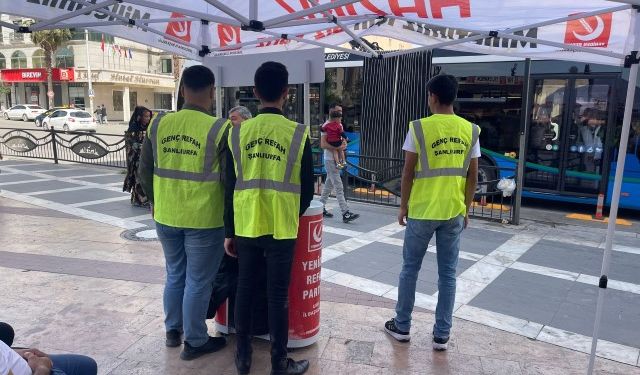 Yeniden Refah Partisi Gençlik Kolları’ndan Üye Çalışması