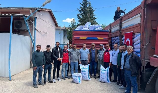 Siverek'te Üreticiye Devlet Destekli Çeltik Tohumu Dağıtıldı