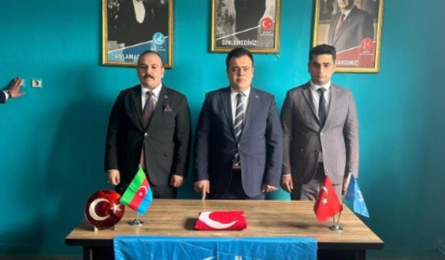 Ülkü Ocakları Şanlıurfa Haliliye'de Bayrak Değişimi