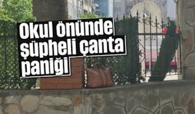 Şüpheli Çanta Polis Ekiplerini Harekete Geçirdi
