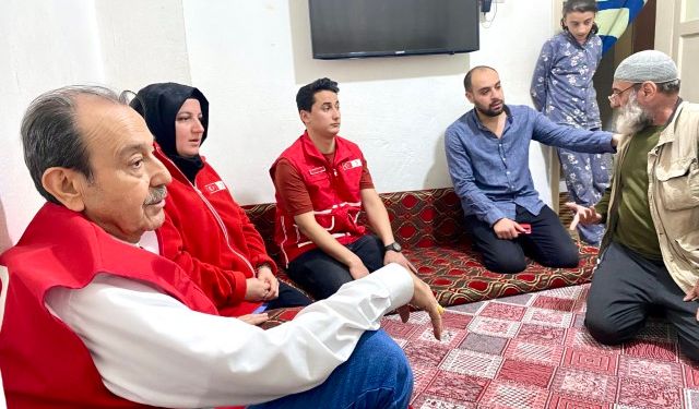 Kızılay Şanlıurfa’dan örnek davranış: Engelli ve yaşlılara düzenli destek