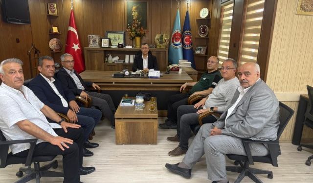 Enerji Sen ve DSİ'den TÜRK-İŞ Şanlıurfa Temsilciliğine Ziyaret