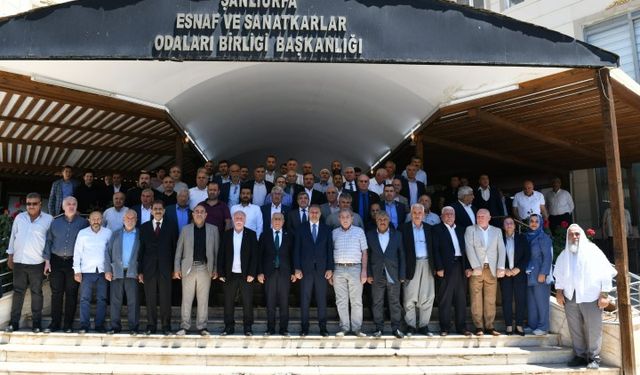 Şanlıurfa Valisi Esnafla Buluştu: Sorunlara Çözüm Arayışı
