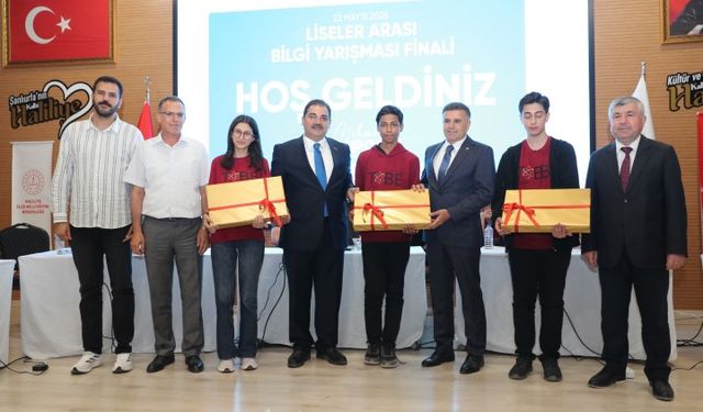 Şanlıurfa’da Liseler Arası Bilgi Yarışması Finali Yapıldı!
