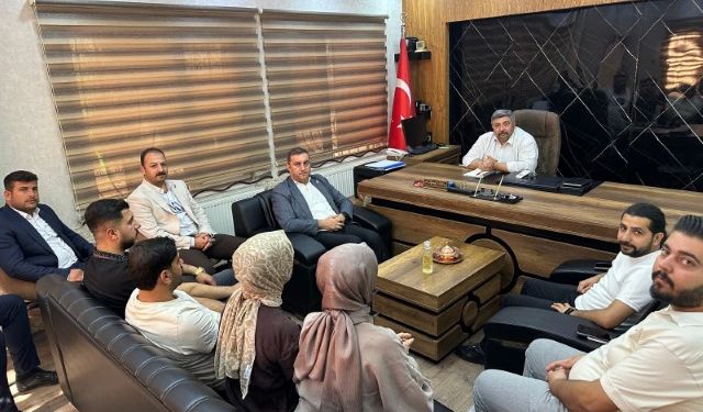 Anahtar Parti’den Şanlıurfa Gazeteciler Derneği’ne Ziyaret