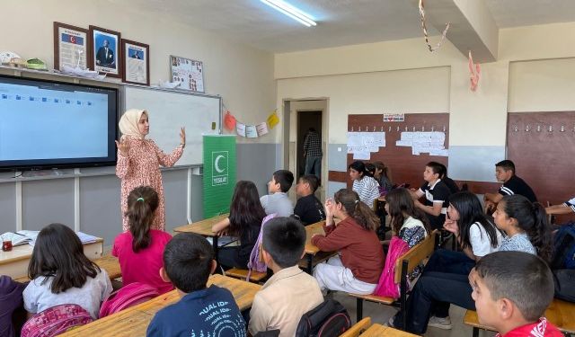 Şanlıurfa Eyyübiye Tekyamaç Ortaokulu’nda Teknoloji Bağımlılığına Karşı Eğitim