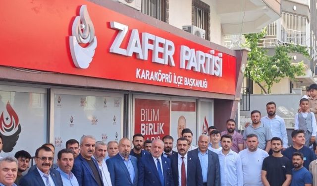 Zafer Partisi Şanlıurfa Karaköprü İlçe Başkanlığı'na İbrahim Halil Yakıcı seçildi.