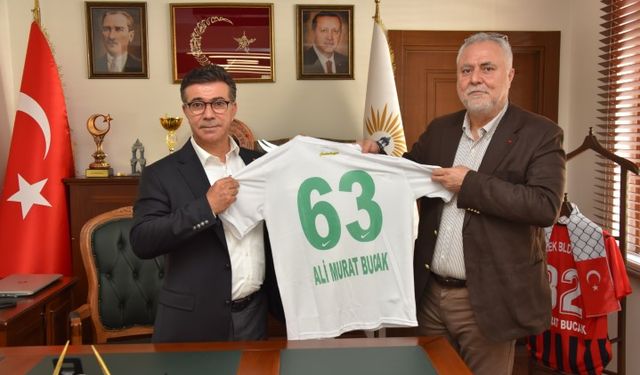 Şanlıurfaspor’dan Siverek Belediye Başkanı Ali Murat Bucak’a Ziyaret