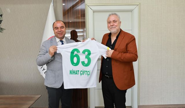 Şanlıurfaspor’dan Eyyübiye Belediye Başkanı Mehmet Kuş’a Ziyaret