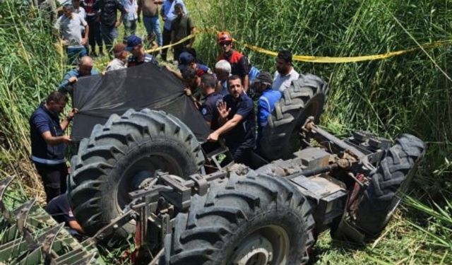 Adıyaman'da Ekin Yangını Faciası: Traktörün Altında Kalan Adam Hayatını Kaybetti!