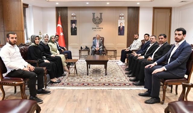 TÜGVA Şanlıurfa İl Temsilciliğinden Vali Hasan Şıldak’a Ziyaret