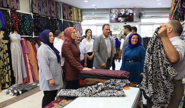 AK Parti Eyyübiye Teşkilatından Mahalle ve Esnaf Ziyaretleri