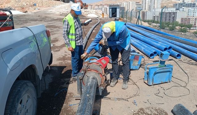 Şanlıurfa'da Su Altyapısı Hız Kesmiyor