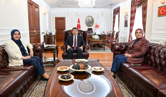 Şanlıurfa Milletvekili Yazmacı’dan Adalet Bakanı Tunç’a Ziyaret