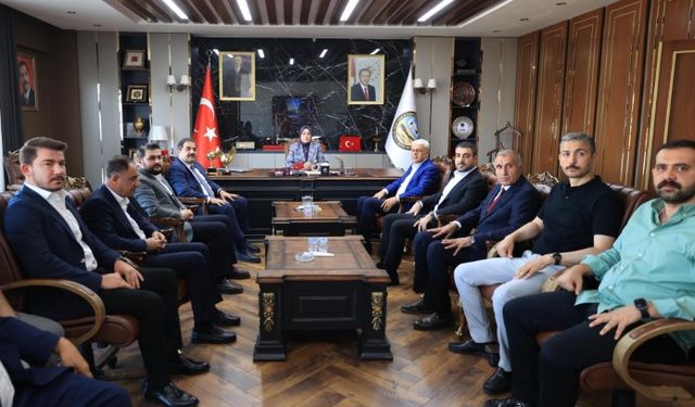 Yazmacı ve Canpılat'tan Mehmet Emin Varan’a Taziye Ziyareti