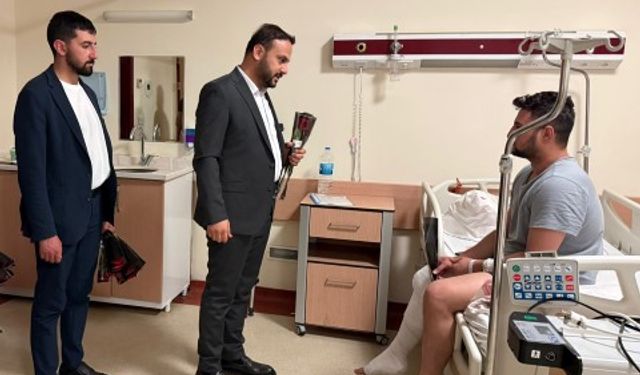 AK Parti Haliliye’den Harran Üniversitesi Hastanesi’ne Moral Ziyareti
