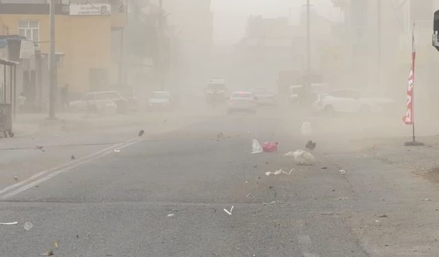 Şanlıurfa’da Rüzgar Korkuttu!